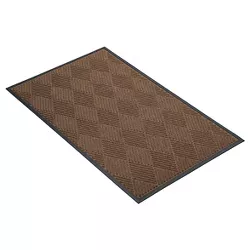 Brown Solid Doormat - (3'x4') - HomeTrax