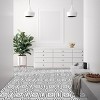 GoodGram Peel N' Stick DIY Retro 12x12 Self Adhesive Vinyl Floor Tile - 20 Tiles (20 Total SF in a Box) - Carrera - 20 Tiles/20 sq. ft. - 2 of 4