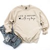 Simply Sage Market Life Is Better With My Boys Heart Sweatshirt - 3 of 4
