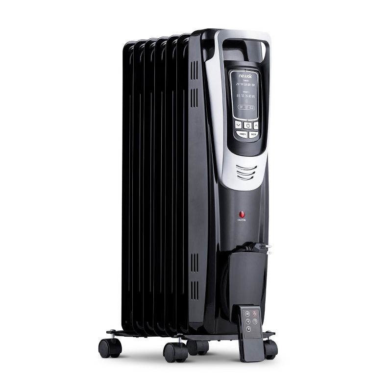 Newair Portable Oil Filled Radiator Space Heater, 150 sq. ft.  with Silent, Energy Efficient Operation, 1 of 11