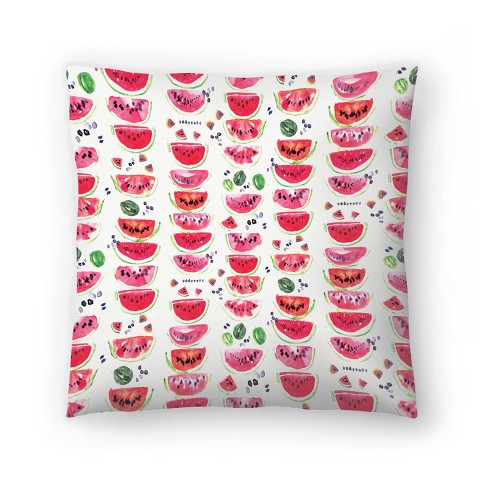 Watermelon throw outlet pillow