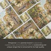 Pimpernel Venetian Scenes Coasters Set of 6 - 4.25" Square - 4 of 4