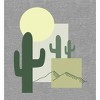 Natural World Cacti & Shapes Men's Crew Neck Short Sleeve Tee - 2 of 2