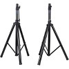 Pair Tripod DJ PA Speaker Stands with Carry Bag, 100 lbs Capacity, Adjustable Height to 71", Steel Construction, for Events & Performances - 4 of 4