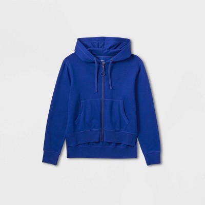 Men's High-pile Fleece Lined Hooded Zip-up Sweatshirt - Goodfellow