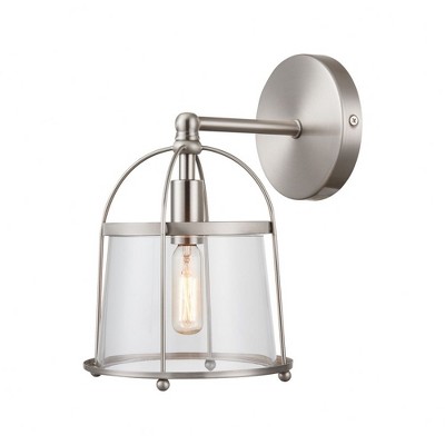 Elk Home Merrick 1 - Light Wall Light in  Satin Nickel