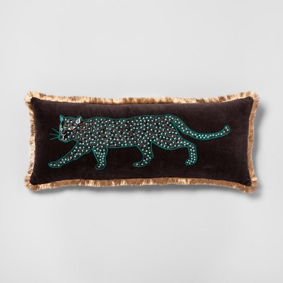 Panther Oversize Lumbar Throw Pillow 