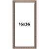 PosterPalooza | Panoramic Ornate Gold Picture Frame - UV Acrylic, Foam Board Backing, Hanging Hardware - 2 of 4