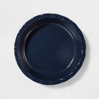 10.4" Stoneware Round Pie Dish - Threshold™