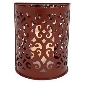 Pacific Accents Montrose Wall Sconce With Flameless Candle For Both Indoor & Outdoor use - 1 of 3