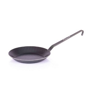 Petromax Wrought Iron Skillet, Long Handle Pan Conducts Heat Evenly, Indoor/Outdoor for Campfire or Home Kitchen, Stove to Table Serveware, 8" - 1 of 4