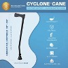 Hachikiko Maximum Grip Walking Cane for Seniors-Stable Anti-Slip Walking Aid with V-TECH Handgrip, Crossbow Design & All-Terrain Tip - 2 of 4