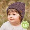 KeaBabies 3pk Warmzy Baby Beanies, 0-36 months Baby Hats, Baby Winter Hat for Newborn, Infant, Toddlers, Boys, Girls - 2 of 4
