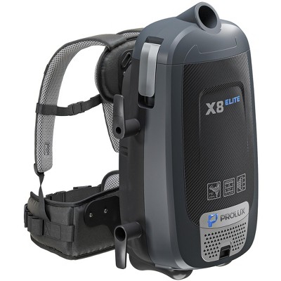 Prolux X8 Elite Black Canister Backpack Vacuum with HEPA Filter