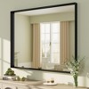Apmir High-Strength Tempered Glass and Aluminum Alloy Framed French Cleat Mounted Wall Decor Bathroom Vanity Mirror with 5-Year Warranty - 4 of 4