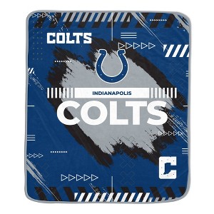NFL Indianapolis Colts Game Tech Ultra Cozy Throw Blanket - 1 of 1