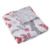 Winterland Holiday Quilted Throw Multi-Color - Levtex Home - 2 of 3