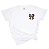 Simply Sage Market Haunted House Coquette Chart Front And Back Garment Dyed Tee - 2 of 4