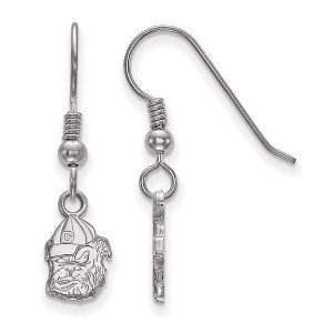 Black Bow Jewelry Sterling Silver Georgia Bulldogs NCAA Dangle Earrings - 1 of 3