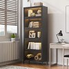 NicBex Bookshelf Storage Rack Bookcases with Door Cabinet for Living Room Home Office - 3 of 4