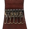 CTM Men's Hunter Leather Key Case - 3 of 4