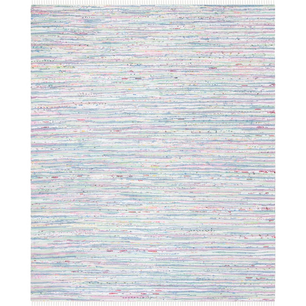 9'x12' Spacedye Design Woven Area Rug Light Green - Safavieh