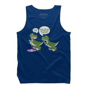 Men's Design By Humans Dude, Did You Eat Last Unicorn By ZeusSE Tank Top - 1 of 2