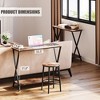 Sofa Tables – Slim Long Console Table for Behind Couch, 2-Tier Industrial Design Entryway Console Table for Living Room, Hallway, and Foyer - 3 of 4