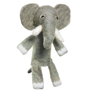 Slickblue Handmade Felt Finger Puppets - 100% Wool, Artisan-Crafted Designs: Lobster, Moose, Sheep & More - 1 of 1