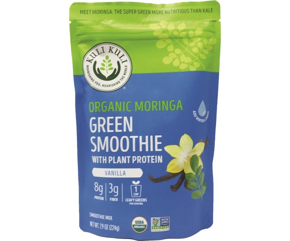 Kuli Kuli Organic Moringa Green Smoothie Mix - Vanilla - 7.9oz