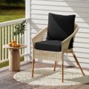 Tangkula Deep Seat Chair Cushion Pads Set Indoor/Outdoor w/ Rope Belts - 2 of 4