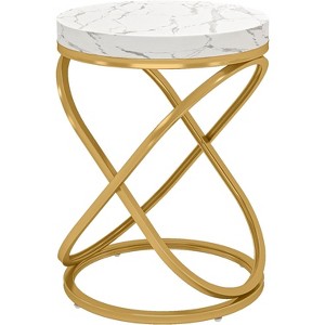 Tribesigns 26 Inches Round End Tables - 1 of 4