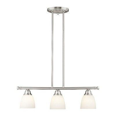 Livex Lighting Somerville 3 - Light Chandelier in  Brushed Nickel
