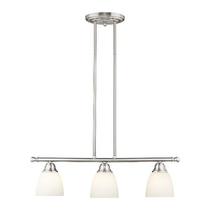 Livex Lighting Somerville 3 - Light Chandelier in  Brushed Nickel - 1 of 2