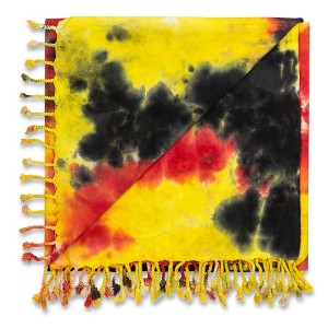 Kafthan Textile Multicolor Cotton Single Bath and Beach Towel - 1 of 4