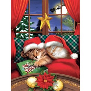 Sunsout To All a Merry Christmas 300 pc  Christmas Jigsaw Puzzle 28818 - 1 of 4