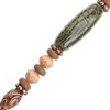 Crystal Lane DIY Glass Glass Agate Metal Clay Naturals Mix 7" Designer Bead Strand - 4 of 4