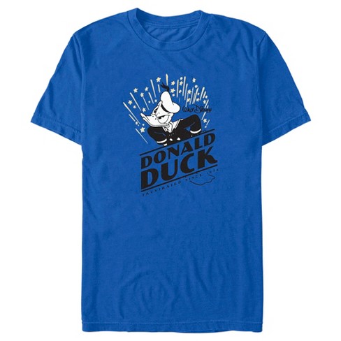 Men's Mickey & Friends Donald Duck Frustrated Since 1934 T-shirt : Target
