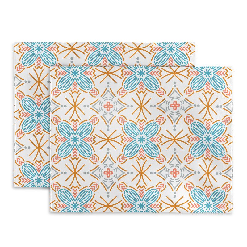 Marta Barragan Camarasa Mosaic boho desert colors D Placemats - Deny Designs, 1 of 4