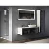 Vynxaria 30 in. Wx55 in. H  Bathroom LED mirror Anti- fog mirror with button - 4 of 4