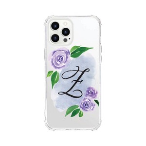 OTM Essentials Apple iPhone 15 Pro Max Monogram Clear Tough Edge Floral Script Case - 1 of 4