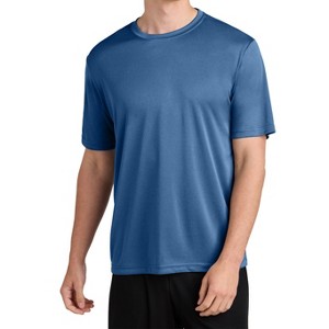 Mafoose Men's Active T Shirts Crew Neck High Visible Sun Protection Cool Dry Fit Athletic Workout Running T-Shirts for Men - 1 of 4