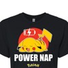 Women's - Pokémon - Pikachu Powernap Cropped Graphic T-Shirt - 2 of 4