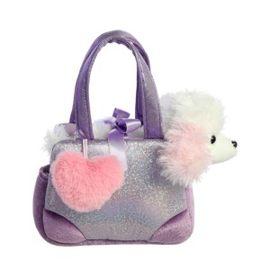 Aurora Small Trendy Sparkle Purple Fancy Pals Fashionable Stuffed Animal 6" - 1 of 4