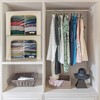 Sorbus Stackable & Foldable Clothes Organizer Storage Bins with Divided Interior, Large Window, & Carry Handles - 2 of 4