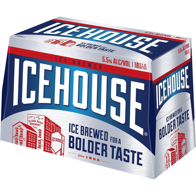 Icehouse Ice Lager Beer - 18pk/12 fl oz Bottles, 3 of 10