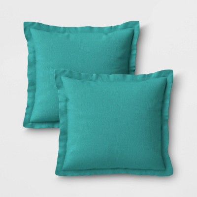 turquoise sofa pillows