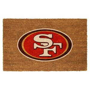 NFL San Francisco 49ers Logo Door Mat - 1 of 2