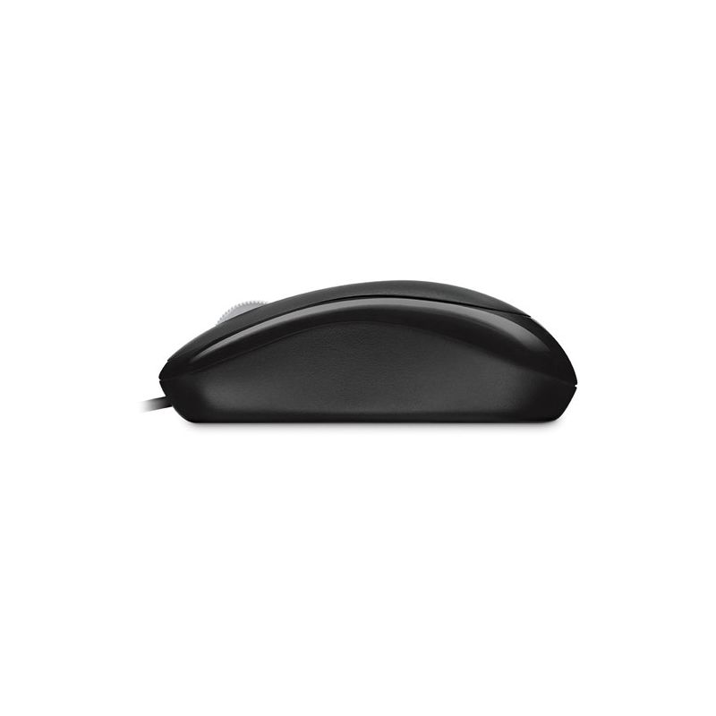 Microsoft Mouse Black - Wired USB - Optical - 800 dpi - 3 Button(s) - Use in Left or Right Hand, 2 of 6