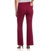 Rekucci Women's Ultra Stretch Pull-On Flared Leg Pants with Pockets | Soft Eco-Friendly Fabric - 3 of 4